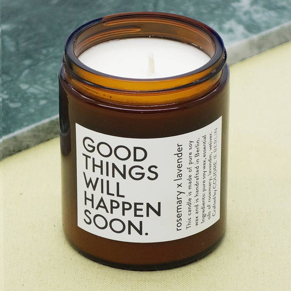 Good Things... Candle Rosemary X Lavender