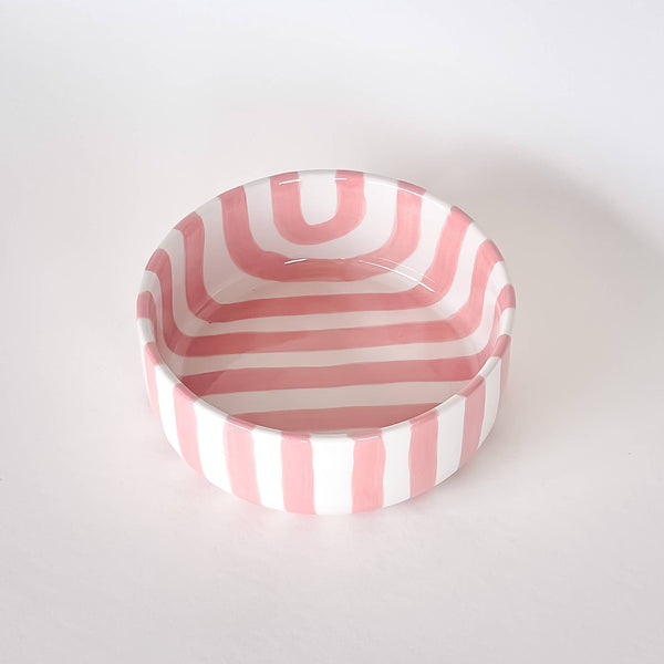 Bowl Stripes - Incanto Rose